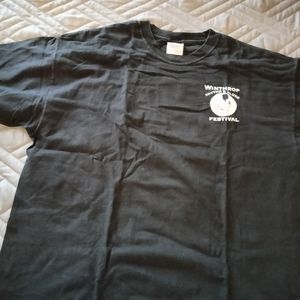 Port and Company XL black short sleeve t-shirt